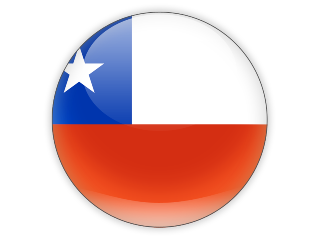 Imagen de botón bandera de Chile